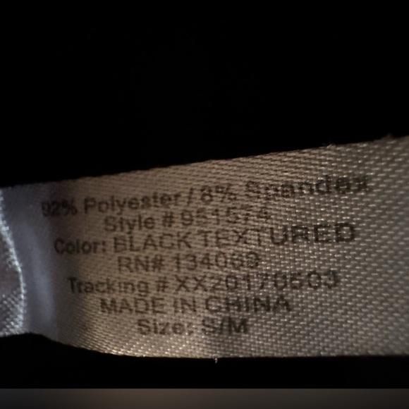 Black Leggings size small/medium - Picture 3 of 5